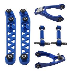 Maxpeedingrods C3kxet Rear Lower And Front Upper Control Arms Camber Kit For 96-00 Honda Civic