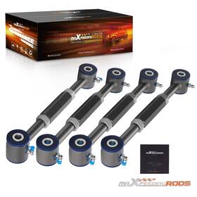 E7wha0 Maxpeedingrods 4x Alignment Kit Rear Camber Toe Arms Adjustable For 1998-2002 Honda Accord E7wha0 Maxpeedingrods 4x Alignment Kit Rear Camber Toe Arms Adjustable For 1998-2002 Honda Accord