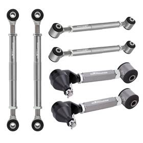 Ecovl5 Maxpeedingrods Rear Upper Lower Camber Arms Kit Lh And Rh For 03-07 Honda Accord 04-08 Acura Tsx