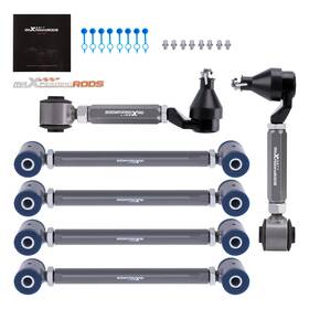 Epmk2r Maxpeedingrods Rear Upper Lower Camber Arms Kit Lh And Rh For 03-07 Honda Accord 04-08 Acura Tsx
