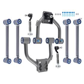 Fdpnc8 Maxpeedingrods Adjustable Front Upper Rear Camber Arms For 03-07 Honda Accord 04-08 Acura Tsx