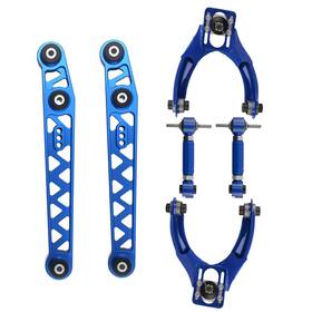 Fi6du4 Maxpeedingrods Control Arm Suspension Kit For Honda Civic 1996-2000 Front Upper Rear Lower 6pcs