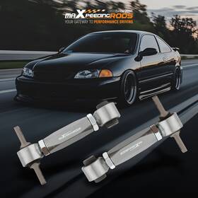 Fmp9hs Maxpeedingrods 2x Adjustable Rear Camber Arm Kit For Honda Civic 1988-2000 Acura Integra 90-01
