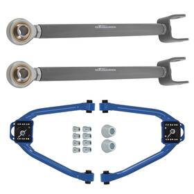 Gq15na Maxpeedingrods 4pc Adjustable Alignment Control Arms Kit For Nissan 350z Infiniti G35 2003-2009