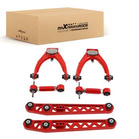 Hnf21a Maxpeedingrods Adjustable Front And Rear Control Arms Camber Kits For 1996-2000 Honda Civic