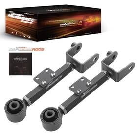 I5gzb9 Maxpeedingrods Pair Adjustable Rear Alignment Camber Arm Upper Kit For Honda Cr-v 2007-2016