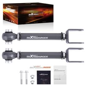 Iol57q Maxpeedingrods 2pc Adjustable Rear Toe Trailing Arm Kit For 2015 2016 2017-2023 Ford Mustang
