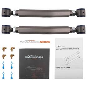 Jbqi28 Maxpeedingrods 2pcs Rear Upper Adjustable Camber Control Arms For Dodge Charger 2006 - 2023