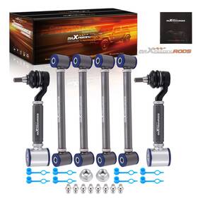 Maxpeedingrods Jfz6od Rear Upper Lower Camber Arms For Honda Accord 03-07 Tsx 04-08 With Zerk Fittings