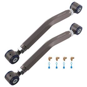 Jr6t1x Maxpeedingrods Pair Adjustable /- 3 4 Camber Rear Upper Arms For Dodge Charger 2006-2023