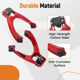 Kalw9e Maxpeedingrods Front Upper Control Arms Adjustable Camber Kit For 1996 1997-2000 Honda Civic
