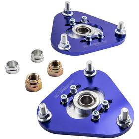 Lpecr1 Maxpeedingrods 2x Front Steel Camber Caster Plates Coilover Alignment For Toyota Celica 00-06