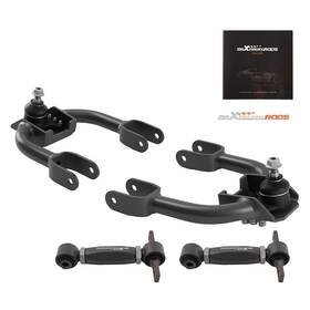 Mfaq7j Maxpeedingrods Front Upper Control Arms Rear Camber Arm For Honda Civic 92-95 Acura Integra 94