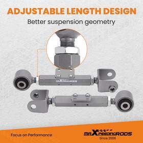 Msqnh8 Maxpeedingrods Alignment Rear Control Arms Camber Kit Lh And Rh For Honda Cr-v 07-16 Fwd/awd