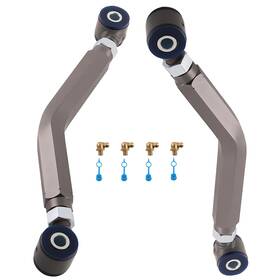 N5yheb Maxpeedingrods 2x Rear Upper Adjustable Camber Control Arms Kit For Dodge Charger 2006-2023