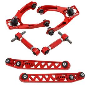 Nc5dw6 Maxpeedingrods Lower Control Arms Camber Kits Front And Rear Adjustable For 1996-2000 Honda Civic