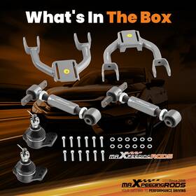 Ounz3e Maxpeedingrods Front Upper Control Arms Rear Camber Kit For Honda Civic 92-95 Integra 94-01