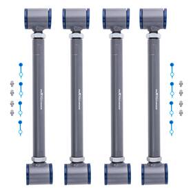 P9amrg Maxpeedingrods 4x Rear Camber Arms For Honda Accord 2003-07 04-08 Acura Tl/tsx