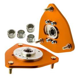 Maxpeedingrods Pc8s0x Adjustable Camber Plate Top Mount For Saab 9-2x 2004 2005 Spring Coil Pillow