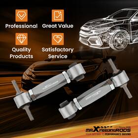 Pe0jwg Maxpeedingrods Adjustable Rear Suspension Upper Camber Control Arm Rod For 88-00 Honda Civic Pe0jwg Maxpeedingrods Adjustable Rear Suspension Upper Camber Control Arm Rod For 88-00 Honda Civic