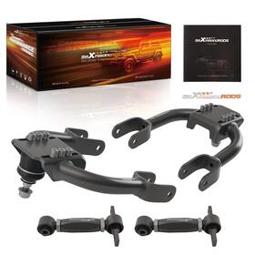 Maxpeedingrods Pgv347 Adjustable Front A-arm Rear Camber Kit For 92-95 Honda Civic 94-01 Acura Integra