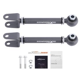 Pimtw1 Maxpeedingrods Adjustable Rear Suspension Toe Arms Kit /- 3 Degrees For 2015-2023 Ford Mustang
