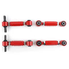 Piz91r Maxpeedingrods 4pcs Adjustable Rear Camber Kit Toe Arms For Honda Civic 1988-2000 Ef/eg/ek