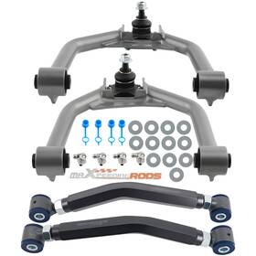 Maxpeedingrods Pn417o Adjustable Front Rear Camber Control Arms With Ball Joints For Dodge Charger Rwd