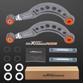 Pwjlm6 Maxpeedingrods 2x Adjustable Rear Upper Camber Arms Kit /- 3 For 06-15 Honda Civic Coupe/sedan