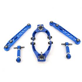Qbp5l2 Maxpeedingrods Rear Lower Front Upper Control Arms Camber Kit For 96-00 Honda Civic 1.6l