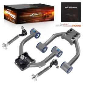 Maxpeedingrods S6omiq Adjustable Front Upper Control Rear Camber Arms Kit For Acura Tsx 2004-08 Accord
