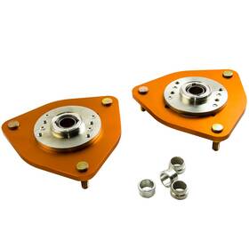 Tu81eo Maxpeedingrods Adjustable Camber Plate Top Mount For Saab 9-2x 2004 2005 Spring Coil Pillow