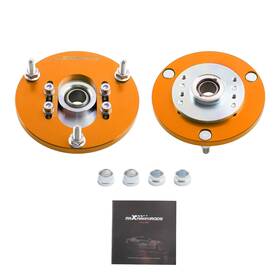 U5qs1a Maxpeedingrods Front Pillow Ball Bushing Top Upper Mounts For Bmw E46 3 Series Camber Plate