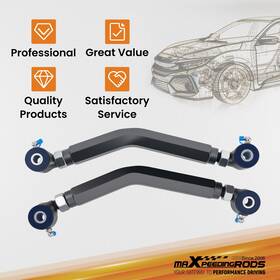 U81pv2 Maxpeedingrods Adjustable Rear Upper Camber Control Arms Kit /- 3 For Dodge Charger 2006-2023