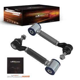 U9p3cl Maxpeedingrods 2x Rear Adjustable Camber Kit For 2003-2007 Honda Accord 2004-2008 Acura Tsx Fwd