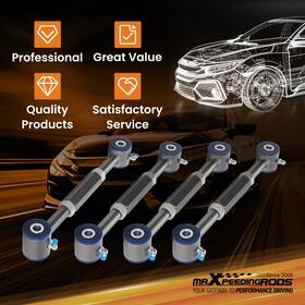Ujd0ko Maxpeedingrods 4pcs Adjustable Rear Lower Camber Arms Toe Kit For 1998-2001 2002 Honda Accord Ujd0ko Maxpeedingrods 4pcs Adjustable Rear Lower Camber Arms Toe Kit For 1998-2001 2002 Honda Accord