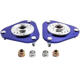 Ur1i2y Maxpeedingrods 2x Front Steel Camber Caster Plates Coilover Alignment For Toyota Celica 00-06