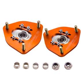 Va694s Maxpeedingrods Pillow Ball With Camber Plate Front Top Mount For Nissan S13 S14 S15 200sx 240sx
