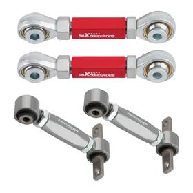 W9qvys Maxpeedingrods Rear Upper Adjustable Camber Toe Arm Kit For 1992-1995 Honda Civic Eg
