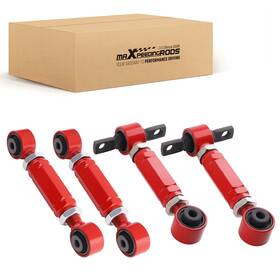 Wg41yp Maxpeedingrods Alignment Adjustable Rear Camber Toe Arm Kit For Honda Civic 1988 1989 1990-2000