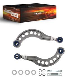Xmh25a Maxpeedingrods 2x Adjustable Rear Upper Camber Arms For 2006-2015 Honda Civic Sedan Lx Ex Dx Si