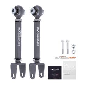 Xp8ik1 Maxpeedingrods 2x Adjustable Rear Toe Trailing Arms Kit For 2015 2016 2017-2023 Ford Mustang