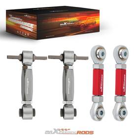 Y9ceb8 Maxpeedingrods Rear Adjustable Upper Camber Toe Arms For 88-00 Honda Civic 90-01 Acura Integra