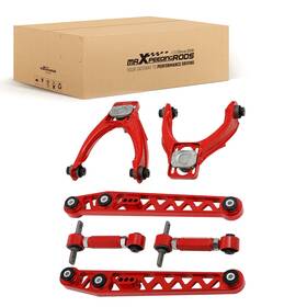 Zc7m16 Maxpeedingrods Front And Rear Control Arms Adjustable Camber Kits For Honda Civic 1996 1997-00