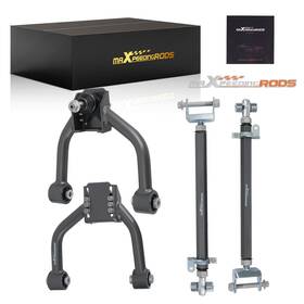 Zeb9fx Maxpeedingrods Adjustable Front Upper A-arms Rear Camber Arm Kit For 2008-2012 Honda Accord