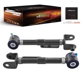 Zqt7cm Maxpeedingrods Adjustable Rear Camber Control Arms Kit For 2003-2011 Honda Element 02-2006 Cr-v