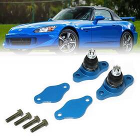 Mrs-ha-1550 Megan Racing Blue Steel Alloy Front Roll Center Adjuster For 00-09 Honda S2000 Ap1 Ap2