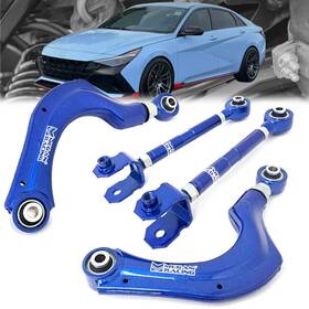 Mrs-ka-0821 Megan Racing Rear Upper Camber And Toe Arm Kit Pillowball For 22 Hyundai Elantra N Cn7