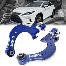 Mrs-lx-1621 Megan Racing 2pc Rear Upper Camber Arm Kit For 16-22 Rx350 Rx350l Rx450h Rx450hl Al20