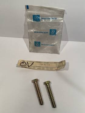 2103520371 Mercedes-benz 2x Nos Oem Thrust Arm To Wheel Bearing Bolt W210 W124 W140 R129 W126